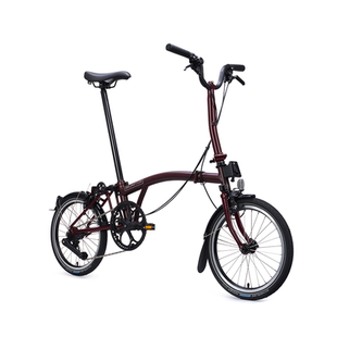 BROMPTON小布C Line 梅子红 M把/S把 4速折叠自行车