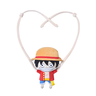 BEMOE航海王背包路飞官方正版onepiece海贼王单肩包可爱斜挎包包