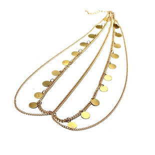 婚礼头饰海边发饰希腊埃及古风印度首饰波西米亚发链婚纱肚皮舞