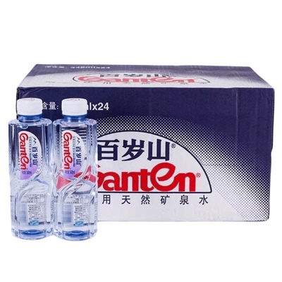 百岁山饮用矿泉水小瓶装 348ml*24-N