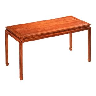 红木家具花梨木小书桌刺猬紫檀木办公写字台新中式实木书房电脑桌