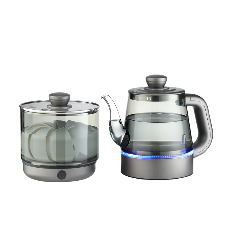 朴凌纯钛岩孔双炉烧水壶专用茶炉