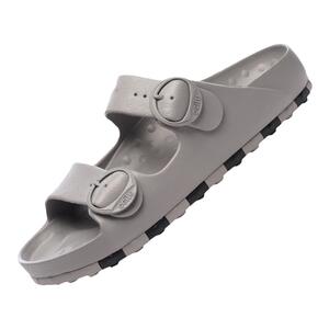 ccilu驰绿魔方棋盘格软底EVA拖鞋男女同款凉拖外穿沙滩鞋舒适防滑