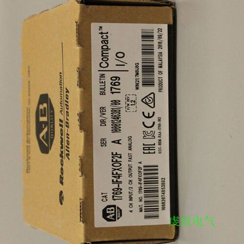 议价1769-IF4FX0F2F 全新 AB CompactLogix 原装 现货 1769IF4FX0