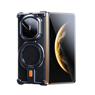 EARY金属无边框适用华为matex7手机壳折叠屏mtX6典藏版新款高级感铝合金外壳x5保护套带磁吸支架系列高端超薄