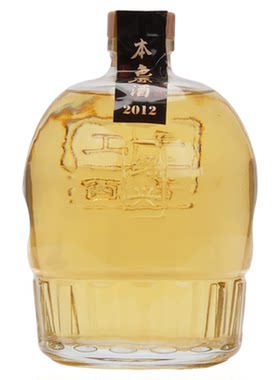 绍兴本色黄酒2012年冬酿原浆花雕酒16度原酒十二年陈糯米酒752ml