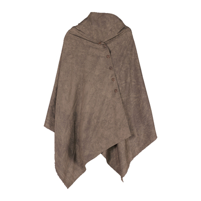 复古草木植物拓染半裙