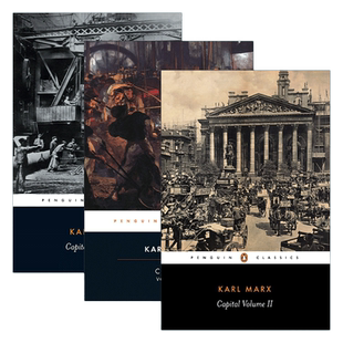 英文原版 Capital 1-3 资本论1-3册套装 卡尔马克思 Karl Marx 经济学 Penguin Classics企鹅经典 英文版 进口英语原版书籍