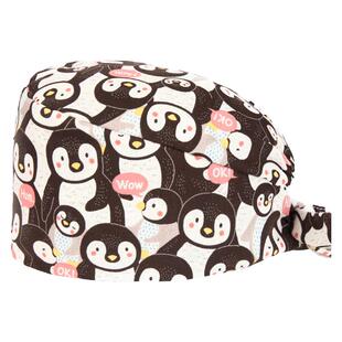 蜜茹曼手术帽女印花帽手术室护士工作帽子口腔医生美容师包头帽男