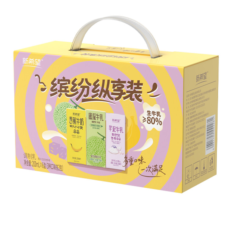新希望风味奶200ml*6盒