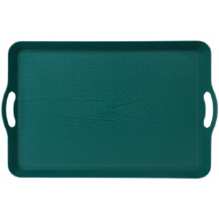 长方形托盘塑料防滑商用餐厅端菜大餐盘蛋糕店放面包的盘子专用