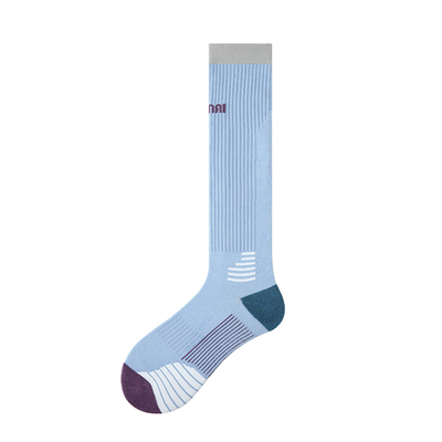 Enjoy it压力运动小腿袜女款羽毛球专业跑步健身肌能压缩长筒袜子