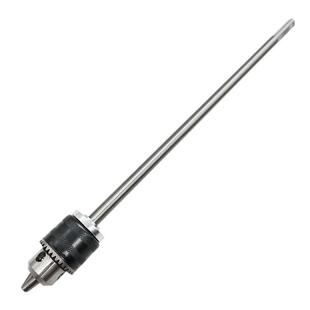 加长连接杆手电钻专用三爪夹头6mm转换头m10螺纹三角柄延长杆打孔