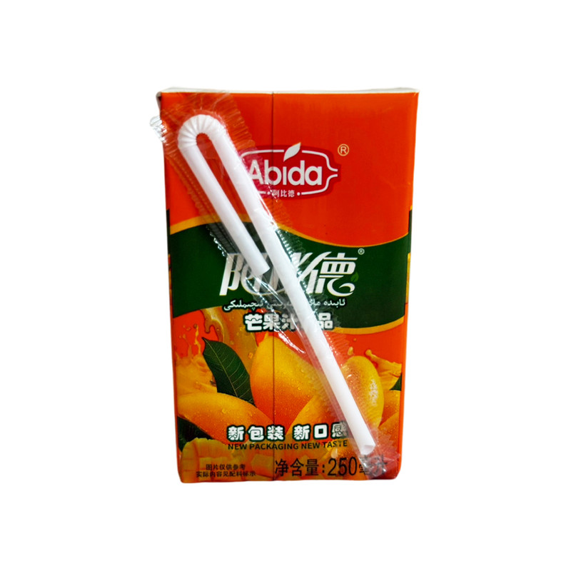 新疆和田阿比德芒果汁饮品 250ml 冷藏后饮用味道更佳饮料 Abida