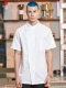 Белая футболка, короткий рукав