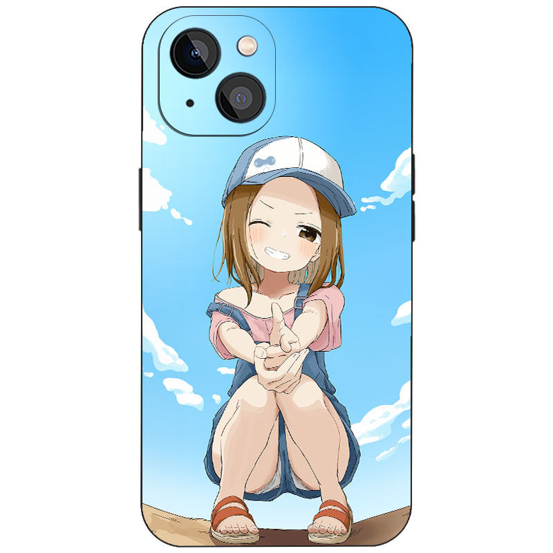 高木清新夏日元气甜美少女治愈日系手机壳动漫周边适用iPhone17苹果16二次元学生漫迷磨砂硅胶磁吸防摔保护套