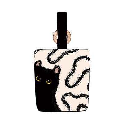 尼睿小煤球休闲百搭水桶包