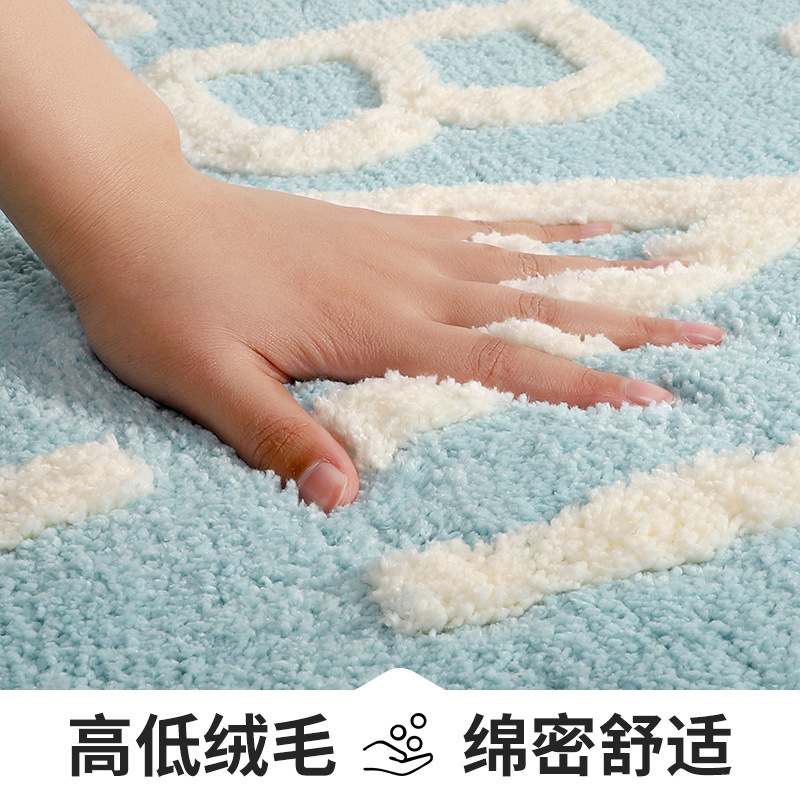 韩式洗手间地垫吸水卫生间厕所浴室防滑门口进门门垫卧室地毯垫子