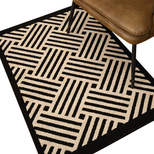 美式复古轻奢入户门地垫高级感玄关地毯门垫进门门口地垫脚垫地毯