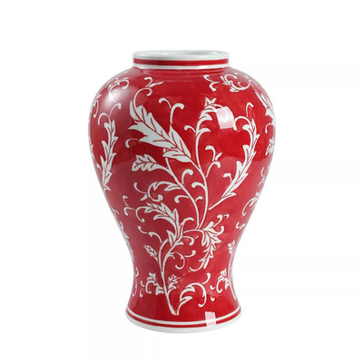 新中式青花瓷侘寂风插花瓶