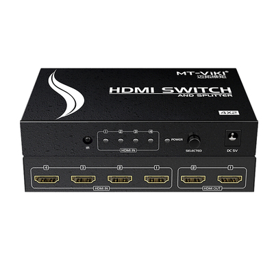 迈拓维矩HDMI切换器4进2出