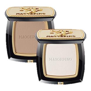 MAOGEPING毛戈平光影塑颜高光修容粉饼新手哑光盘自然提亮MGP阴影