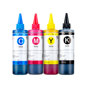 天威兼容爱普生打印机墨水4色672补充装L360四色L380黑色L310彩色L1300 L130 L313 L351L383L565L301L485L455