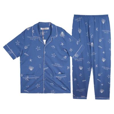 美标男士100%纯棉睡衣