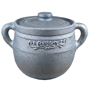 荥经砂锅传统陶土老式商用煤气灶专用大容量特大号煲汤无釉无涂层