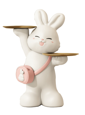 可爱家居落地兔月球氛围灯礼物