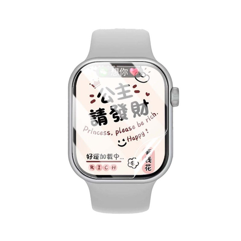 适用爱依士AZ02手表贴膜防刮防爆