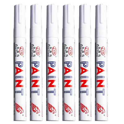 不掉色防水汽车用久油性记号笔