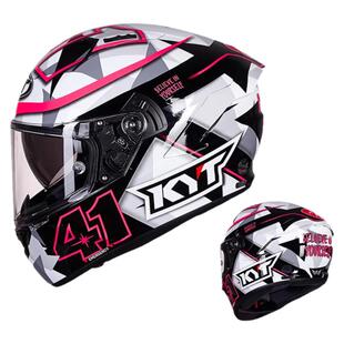 kyt全盔摩托车头盔夏季男机车女福猫骑行官方进口安全帽nf四季