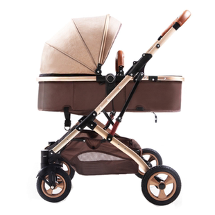 阿克洛婴儿推车高景观轻便可坐可躺折叠避震双向宝宝新生儿童推车