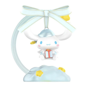 MINISO名创优品三丽鸥星愿天使盲盒帕恰狗玉桂狗小夜灯可爱摆件