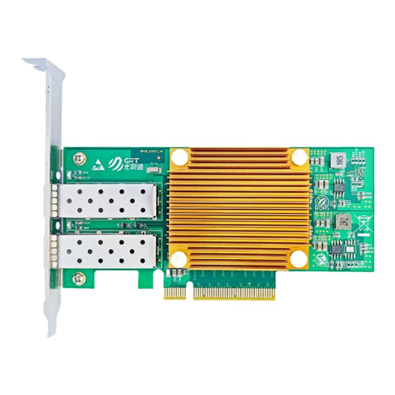 光润通万兆10G双光口网卡