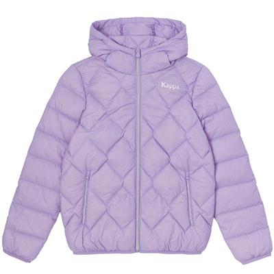 卡帕女羽绒服Kappa连帽