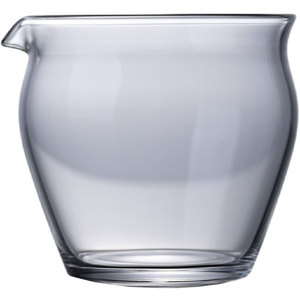 翰文堂无耳小公道杯玻璃分茶器小容量2024新款茶水分离公道杯透明