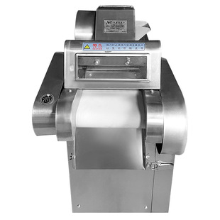 土豆切丝切片机电动不锈钢多功能切丝机切辣椒段食堂切菜机商用