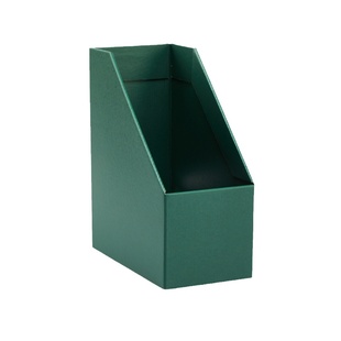 圣保纸质收纳盒彩色文件架学生书立盒置物架办公用品资料档案收纳