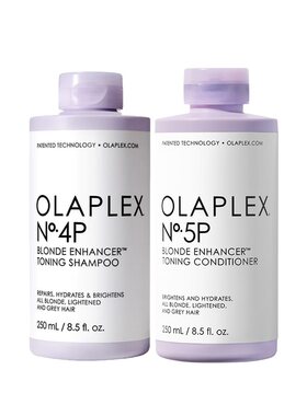 OLAPLEX欧拉裴4P5P去黄洗发水护发素洗护套组锁色护色固色250ml*2