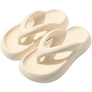 人字拖女夏季外穿2025新款网红时尚夹脚拖鞋沙滩厚底防滑夹板凉拖