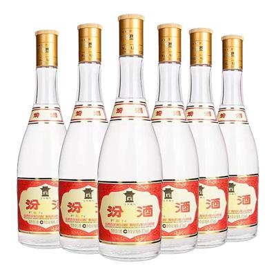 汾酒53度黄盖475ml*6瓶白酒