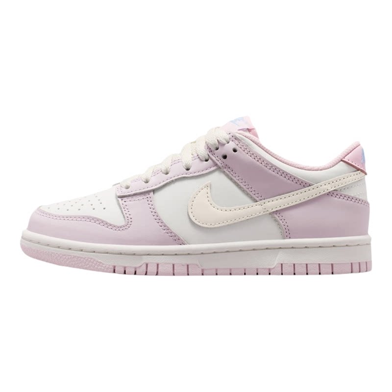 NIKE/耐克女款Dunk Low粉白舒适运动低帮休闲板鞋-IX5008-101