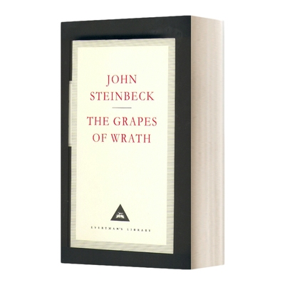 英文原版 The Grapes Of Wrath 愤怒的葡萄 约翰·斯坦贝克 Everyman精装版 英文版 进口英语原版书籍