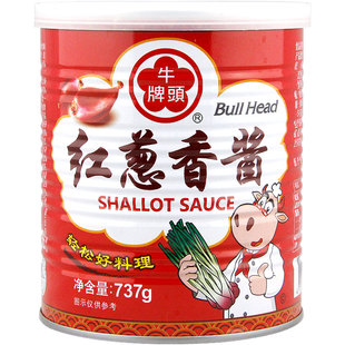 牛头牌红葱香酱台湾新款进口调味香葱头凉面调料油葱烧烤下拌饭酱
