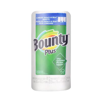 Bounty厨房纸厨房清洁1张搞定