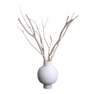侘寂风白色干花树枝枯枝花艺高级感圣诞桌面摆件家居装饰客厅摆设