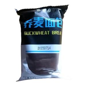 糖友无蔗糖荞麦面包食品