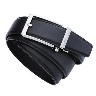 CalermKeens皮带男士2025新款自动扣腰带男款高档真皮纯牛皮裤带